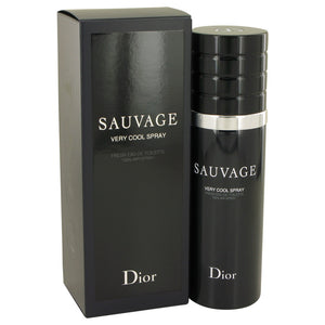 Sauvage Very Cool Fresh Eau De Toilette Spray By Christian Dior for Men 3.4 oz