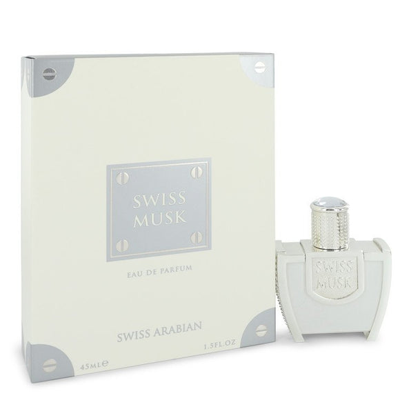 Swiss Musk Eau De Parfum Spray (Unisex) By Swiss Arabian for Men 1.5 oz