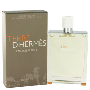 Terre D'hermes Eau Tres Fraiche Eau De Toilette Spray By Hermes for Men 4.2 oz