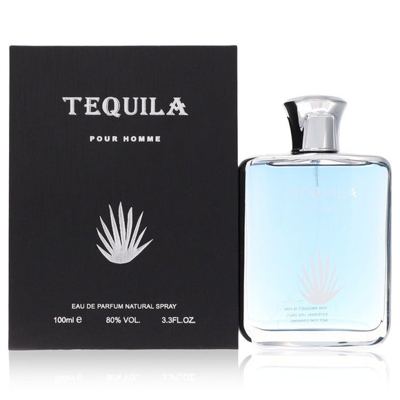 Tequila Pour Homme Eau De Parfum Spray By Tequila Perfumes for Men 3.3 oz