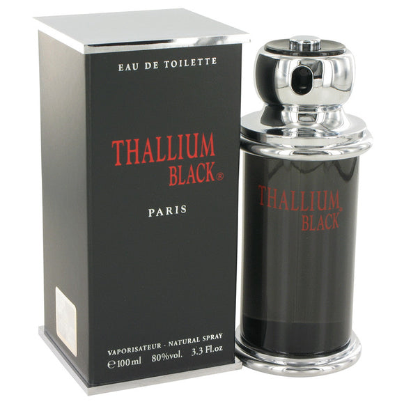 Thallium Black Eau DeToilette Spray By Yves De Sistelle for Men 3.3 oz