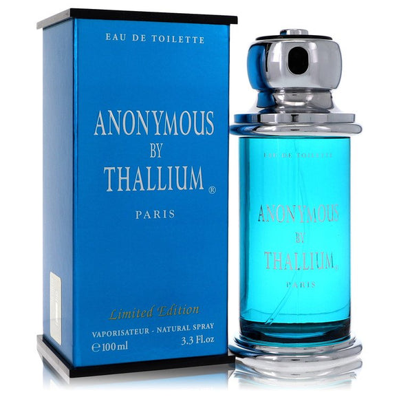 Thallium Anonymous Eau De Toilette Spray By Yves De Sistelle for Men 3.3 oz