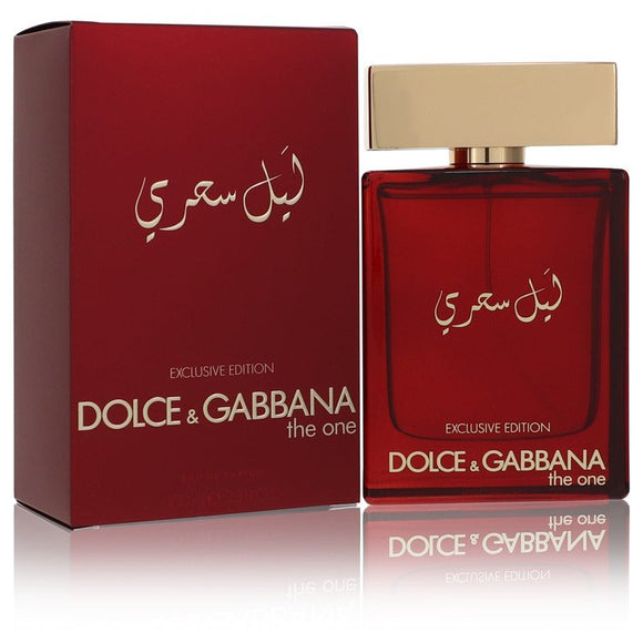 The One Mysterious Night Eau De Parfum Spray By Dolce & Gabbana for Men 3.3 oz