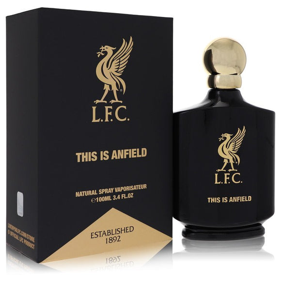 This Is Anfield Eau De Parfum Spray By Liverpool Football Club for Men 3.4 oz
