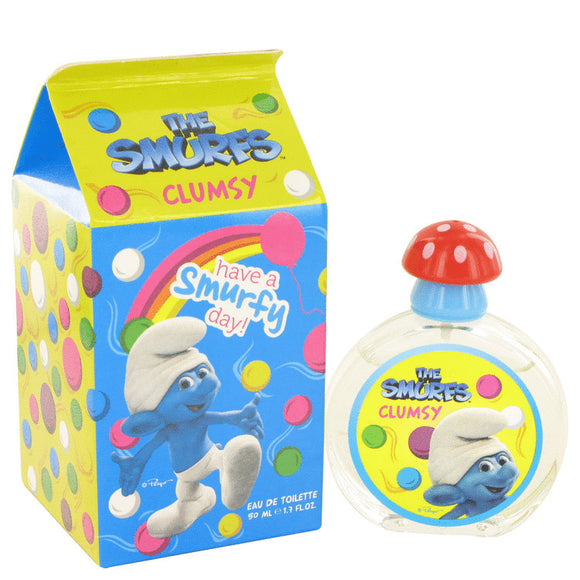 The Smurfs Clumsy Eau De Toilette Spray By Smurfs for Men 1.7 oz