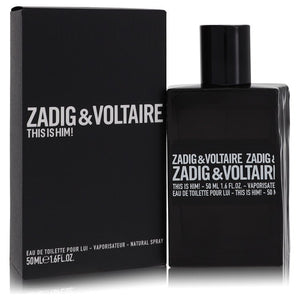 This Is Him Eau De Toilette Spray By Zadig & Voltaire for Men 1.6 oz