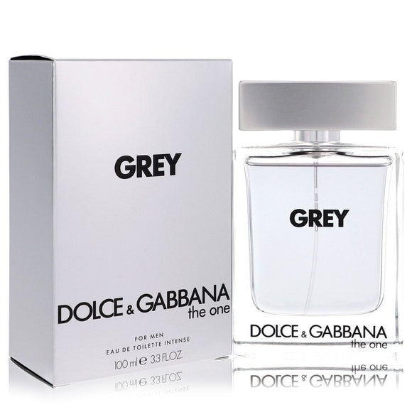 The One Grey Eau De Toilette Intense Spray By Dolce & Gabbana for Men 3.4 oz