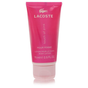 Touch Of Pink Body Lotion By Lacoste for Women 2.5 oz