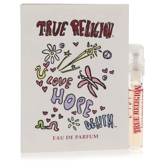 True Religion Love Hope Denim Vial (sample) By True Religion for Women 0.05 oz