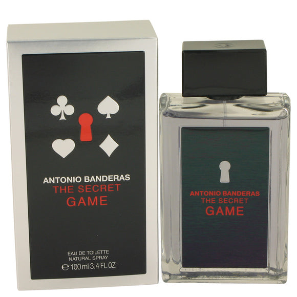 The Secret Game Eau De Toilette Spray By Antonio Banderas for Men 3.4 oz