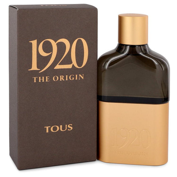 Tous 1920 The Origin Eau De Parfum Spray By Tous for Men 3.4 oz