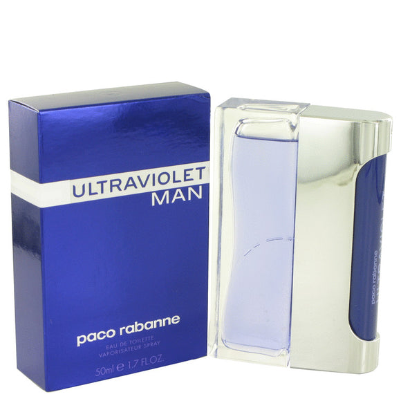 Ultraviolet Eau De Toilette Spray By Paco Rabanne for Men 1.7 oz