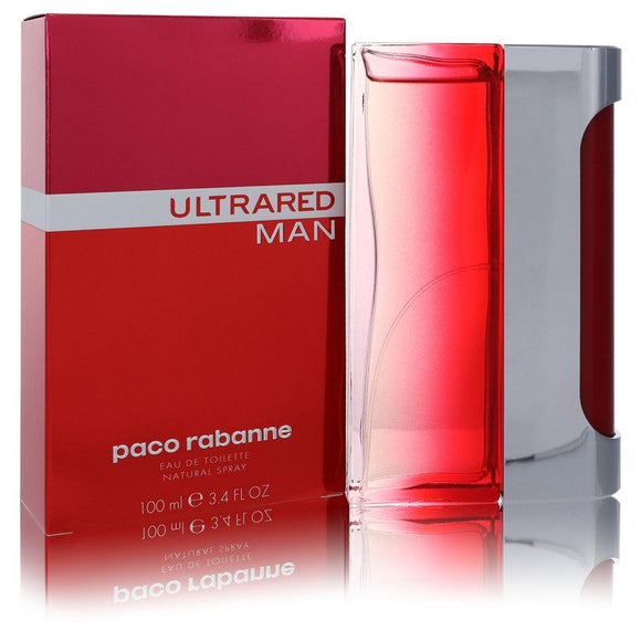 Ultrared Eau De Toilette Spray By Paco Rabanne for Men 3.4 oz