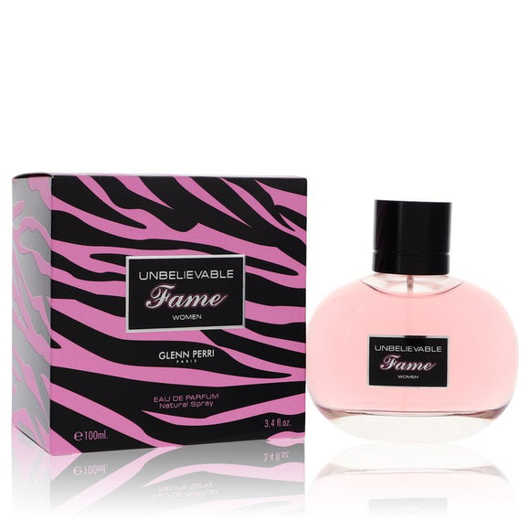 Unbelievable Fame Eau De Parfum Spray By Glenn Perri for Women 3.4 oz