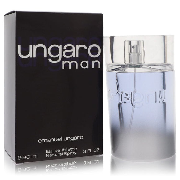 Ungaro Man Eau De Toilette Spray By Ungaro for Men 3 oz