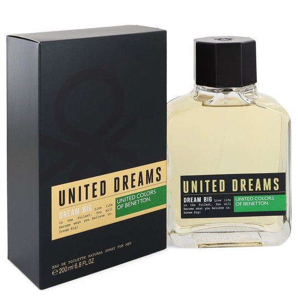 United Dreams Dream Big Eau De Toilette Spray By Benetton for Men 6.8 oz