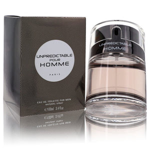 Unpredictable Pour Homme Eau De Toilette Spray By Glenn Perri for Men 3.4 oz