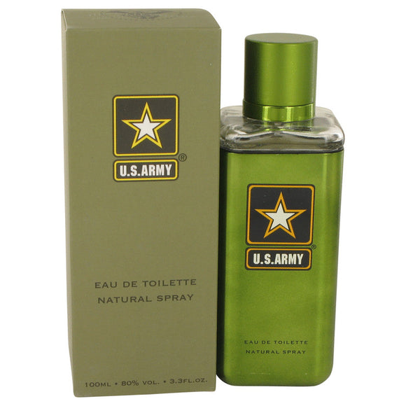 Us Army Green Cologne By US Army Eau De Toilette Spray for Men 3.3 oz