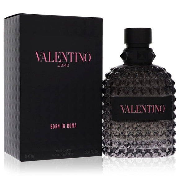 Valentino Uomo Born In Roma Eau De Toilette Spray By Valentino for Men 3.4 oz