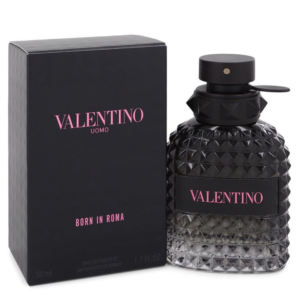 Valentino Uomo Born In Roma Eau De Toilette Spray By Valentino for Men 1.7 oz