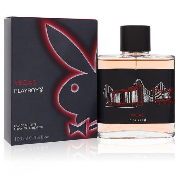 Vegas Playboy Eau De Toilette Spray By Playboy for Men 3.4 oz