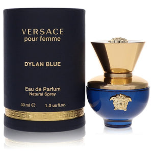 Versace Pour Femme Dylan Blue Eau De Parfum Spray By Versace for Women 1 oz