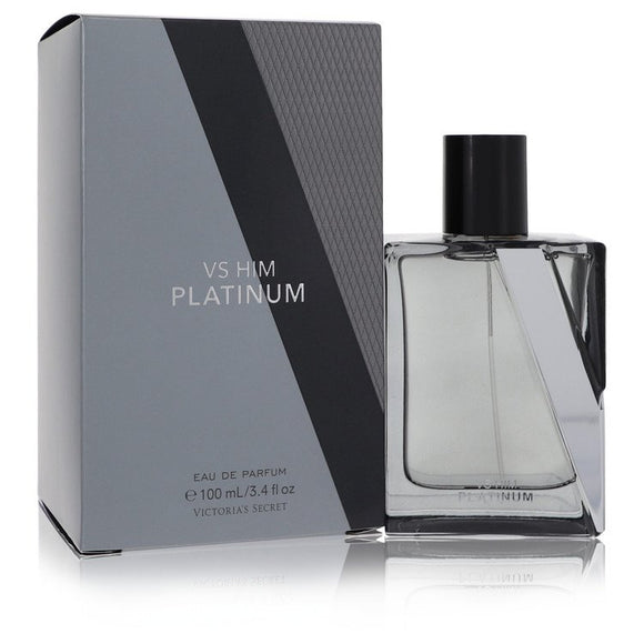 Vs Him Platinum Eau De Parfum Spray By Victoria's Secret for Men 3.4 oz