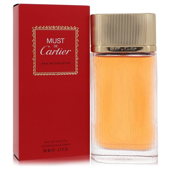 Must De Cartier Eau De Toilette Spray By Cartier for Women 3.3 oz