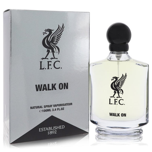 Walk On Eau De Parfum Spray By Liverpool Football Club for Men 3.4 oz