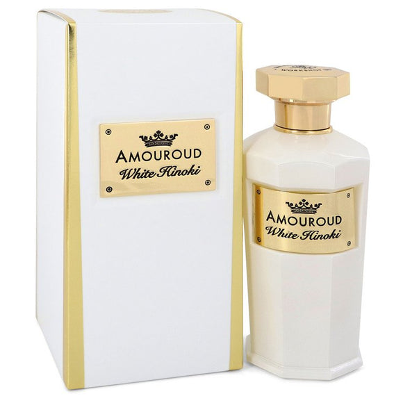 White Hinoki Eau De Parfum Spray (Unisex) By Amouroud for Women 3.4 oz