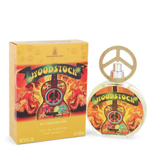 Rock & Roll Icon Woodstock 69 Eau De Parfum Spray By Parfumologie for Women 3.4 oz