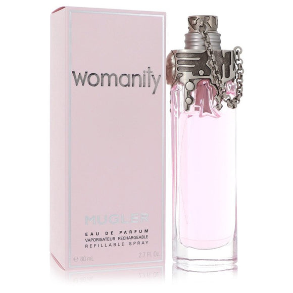 Womanity Eau De Parfum Refillable Spray By Thierry Mugler for Women 2.7 oz