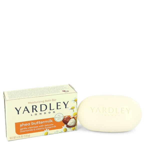 Yardley London Soaps Shea Butter Milk Naturally Moisturizing Bath Soap By Yardley London for Women 4.25 oz