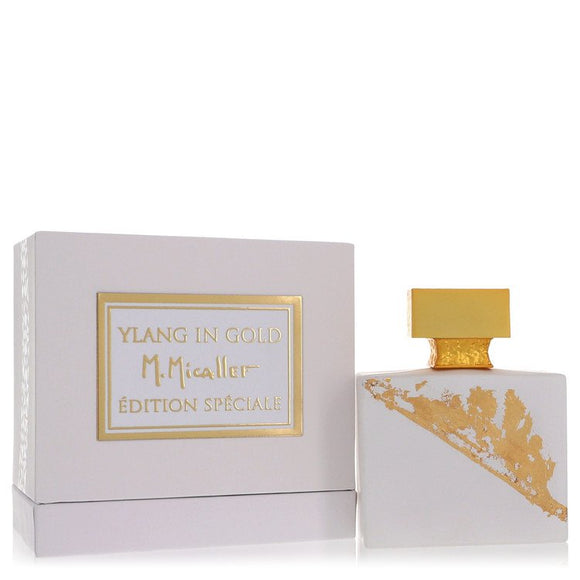 Ylang In Gold Eau De Parfum Spray By M. Micallef for Women 3.3 oz