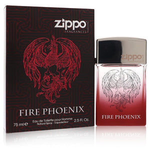 Zippo Fire Phoenix Eau De Toilette Spray By Zippo for Men 2.5 oz