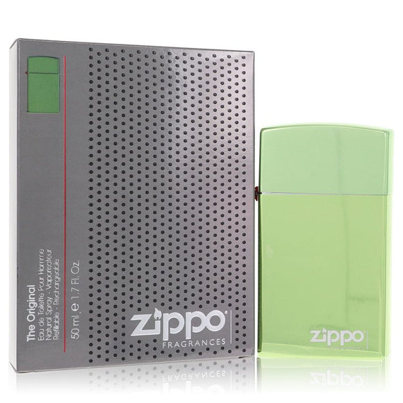 Zippo Green Eau De Toilette Refillable Spray By Zippo for Men 1.7 oz